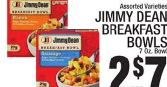 C Town Jimmy dean breakfast bowls offer