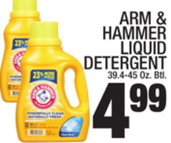 C Town Arm & hammer liquid detergent offer