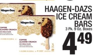 C Town Haagen-dazs ice cream bars offer