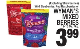 C Town Wyman's mixed berries offer
