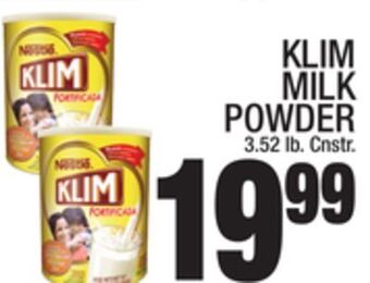 C Town Klim milk powder offer