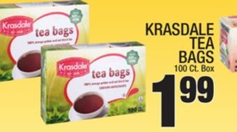 C Town Krasdale tea bags offer