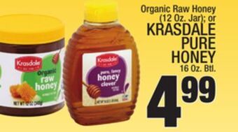 C Town Krasdale pure honey 16 oz. btl offer
