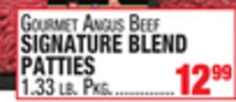 C Town Signature blend patties offer