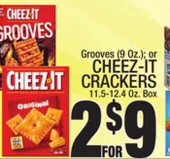 C Town Cheez-it crackers 11.5-12.4 oz. box offer