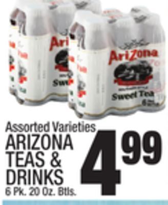 C Town Arizona teas & drinks offer