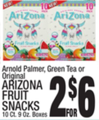 C Town Arizona fruit snacks offer