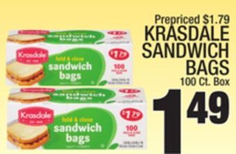 C Town Krasdale sandwich bags offer