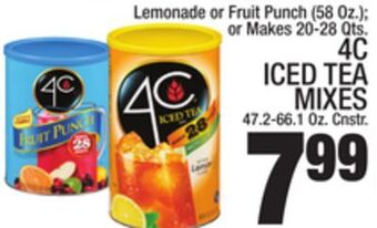 C Town 4c iced tea mixes 47.2-66.1 oz. cnstr. offer
