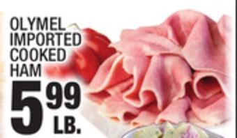 C Town Olymel imported cooked ham offer