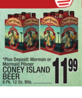 C Town Coney island beer offer