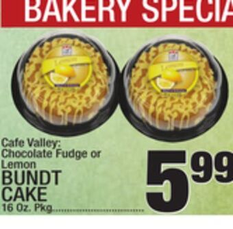 C Town Bundt cake offer