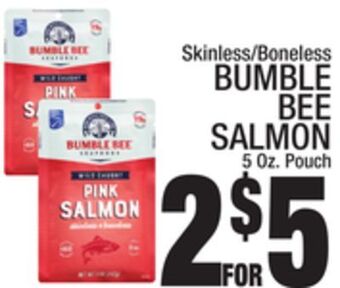 C Town Bumble bee salmon offer