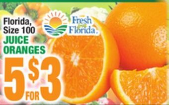 C Town Juice oranges offer