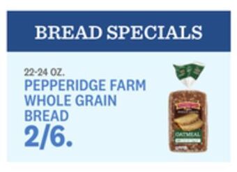 Kings Food Markets Pepperidge farm whole grain bread offer