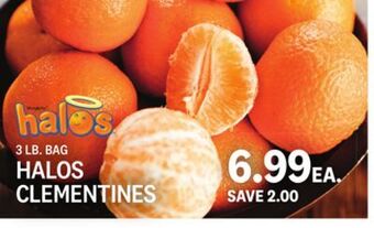 Kings Food Markets Halos clementines offer