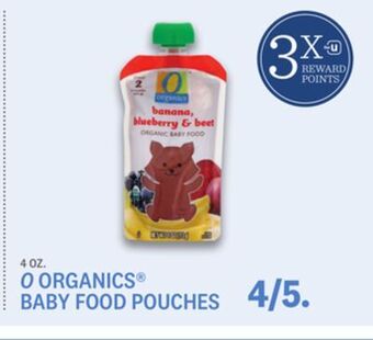 Kings Food Markets O organics® baby food pouches offer