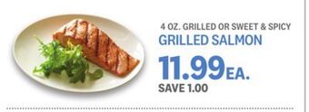 Kings Food Markets Grilled salmon offer