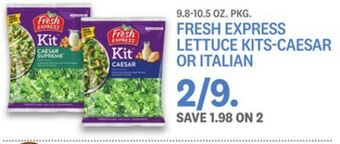 Kings Food Markets Fresh express lettuce kits-caesar or italian offer