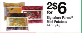 ACME Signature farms® mini potatoes offer