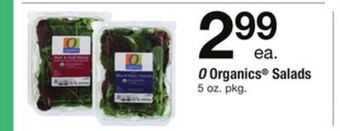 ACME O organics® salads offer