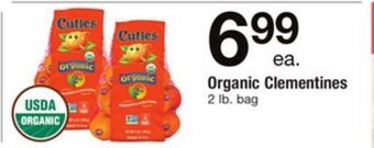 ACME Organic clementines offer
