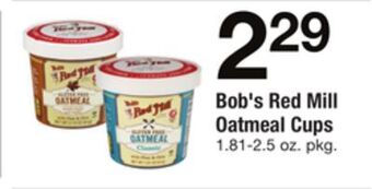 ACME Bob's red mill oatmeal cups offer