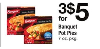 ACME Banquet pot pies offer