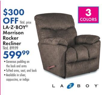 Boscov's La-z-boy® morrison rocker recliner offer