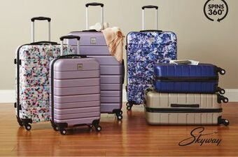 JC Penney Skyway everett 20" hardside carry-on luggage offer