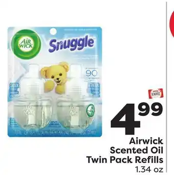 Weis Markets Airwick scented oil twin pack refills offer