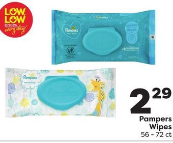 Weis Markets Pampers wipes offer
