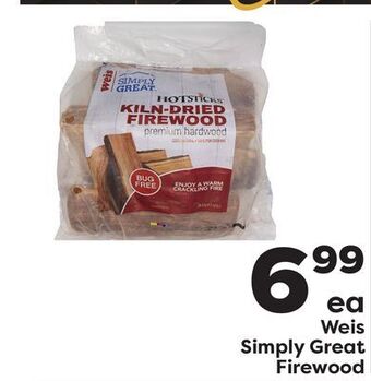 Weis Markets Weis simply great firewood offer