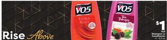 Weis Markets Vo5 shampoo or conditioner offer