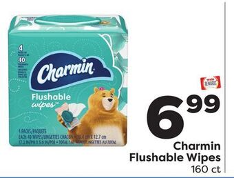 Weis Markets Charmin flushable wipes offer