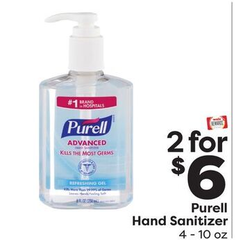 Weis Markets Purell hand sanitizer offer