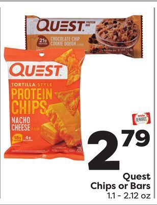 Weis Markets Quest chips or bars offer