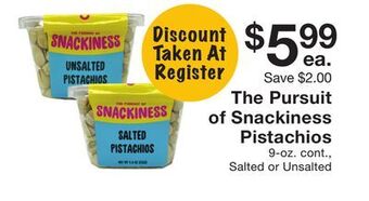 Fairway Store Market The pursuit of snackiness pistachios offer