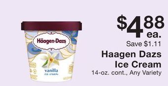 Fairway Store Market Haagen dazs ice cream offer