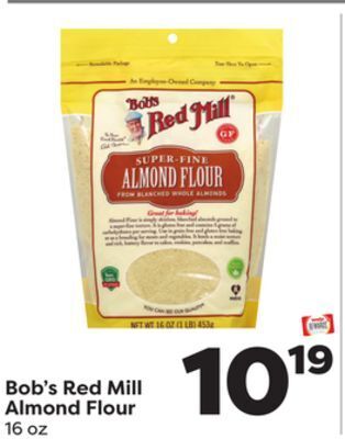 Weis Markets Bob's red mill almond flour offer