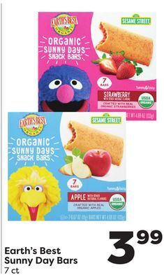 Weis Markets Earth's best sunny day bars offer