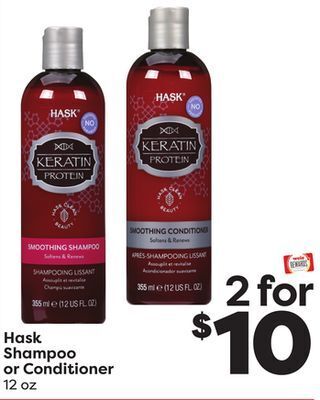 Weis Markets Hask shampoo or conditioner offer