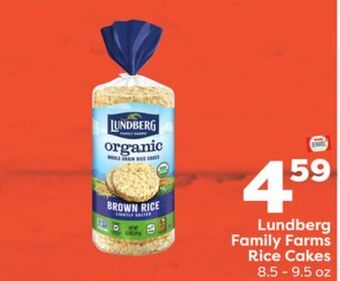 Weis Markets Lundberg family farms rice cakes offer
