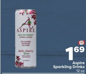 Weis Markets Aspire sparkling drinks offer