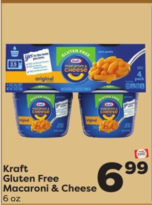 Weis Markets Kraft gluten free macaroni & cheese offer