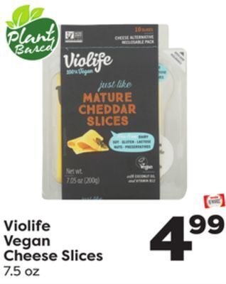 Weis Markets Violife vegan cheese slices offer