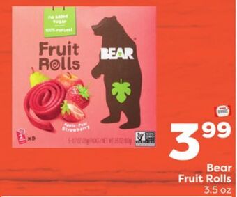 Weis Markets Bear fruit rolls offer