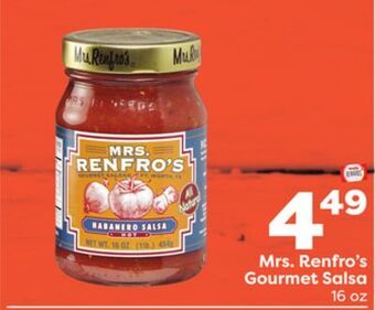 Weis Markets Mrs. renfro's gourmet salsa offer