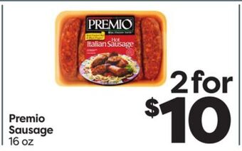 Weis Markets Premio sausage offer