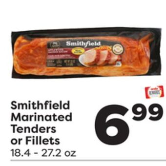 Weis Markets Smithfield marinated tenders or fillets offer